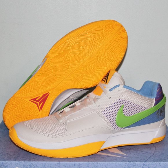 Nike Ja 1 Trivia Basketball Shoes Mens 13 14 White Phantom Green - Picture 1 of 6